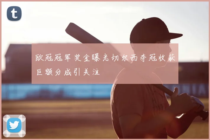 欧冠冠军奖金曝光切尔西夺冠收获巨额分成引关注